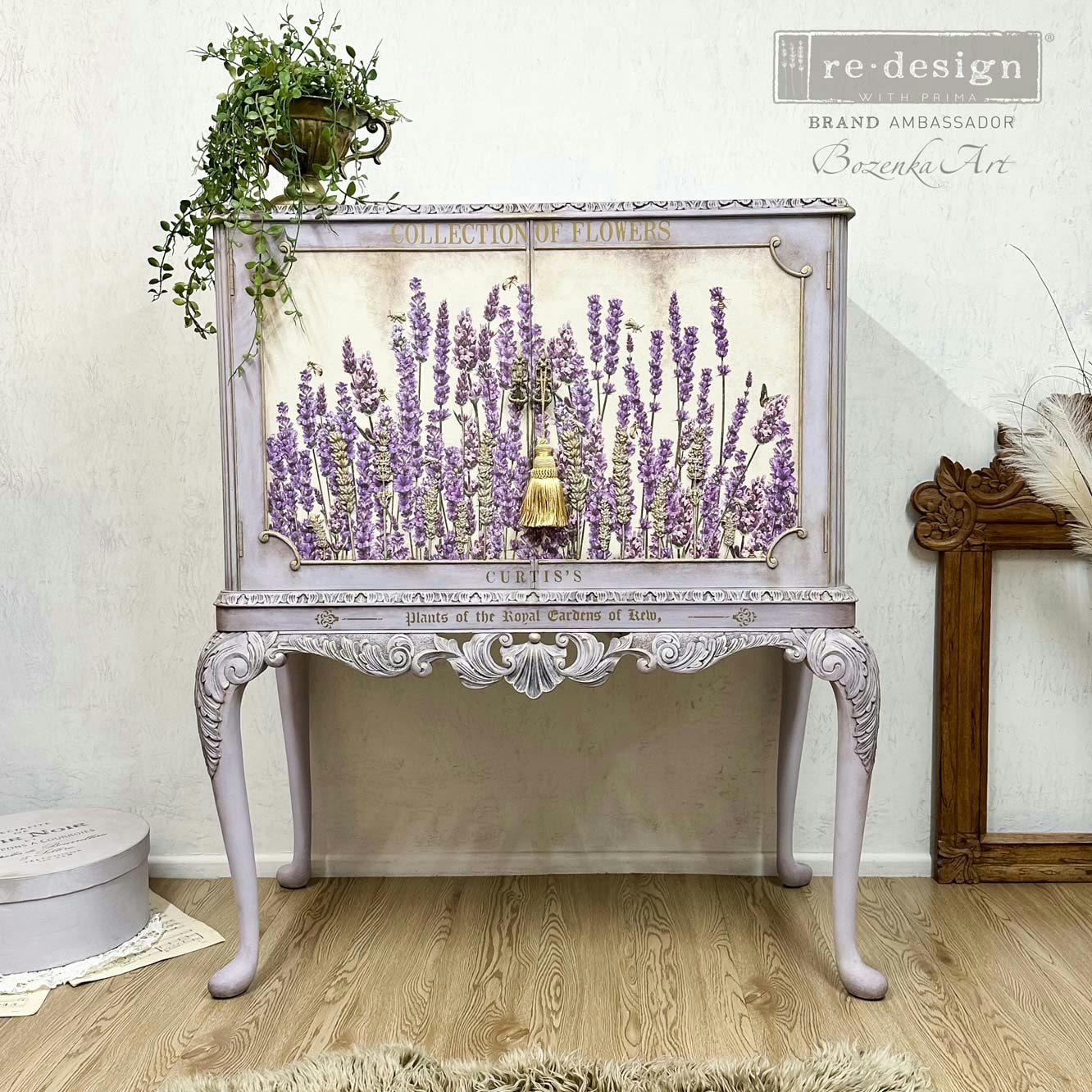 Re Design Décor Transfers® - Champs de Lavende ca 61x89cm