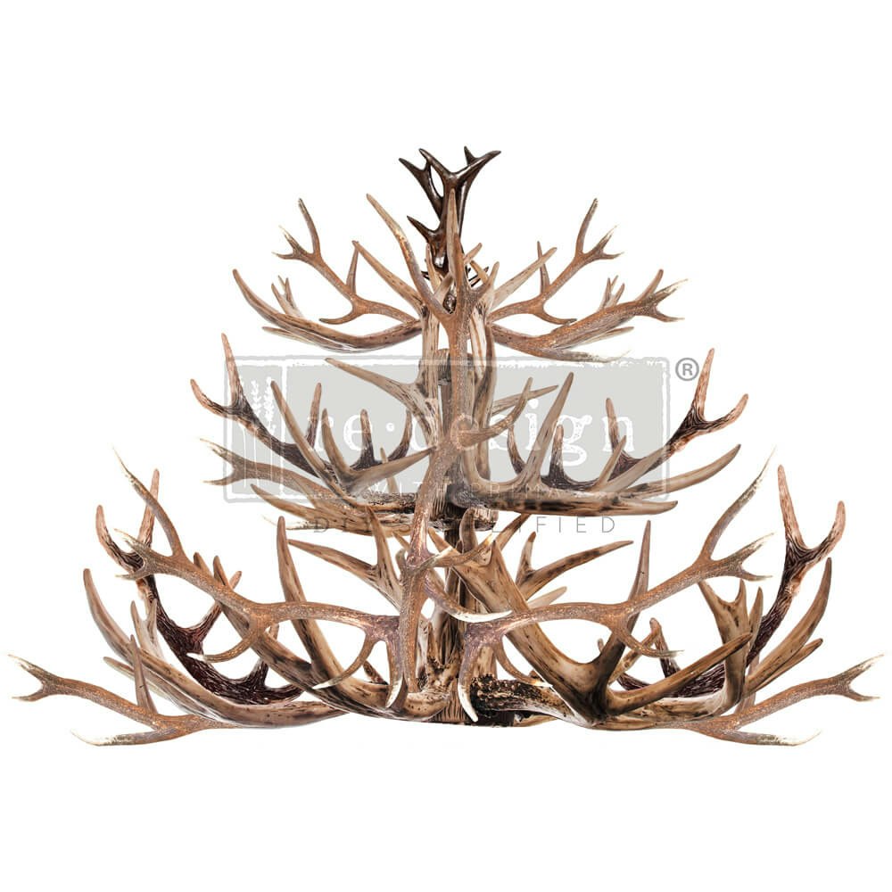 TRANSFERMOTIV - Re Design Décor Transfer - Antler Chandelier