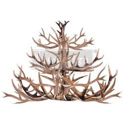 Re Design Décor Transfers® - Antler Chandelier ca 61x89cm