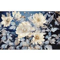 Re Design Tissue Paper - Cerulean Blooms 1 - 49.5x76cm