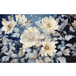 Re Design Tissue Paper - Cerulean Blooms 1 - 49.5x76cm