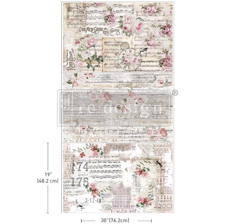 DECOUPAGE - Re Design Tissue Paper PACK - - Decoupagepapper - Shabby Chic Sheet