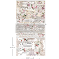 Re Design Tissue Paper PACK - Shabby Chic Sheet 3st Ark á 48x76cm