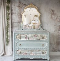Re Design Tissue Paper PACK - Shabby Chic Sheet 3st Ark á 48x76cm