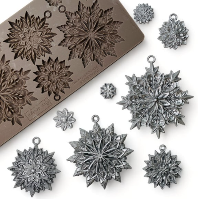 GJUTFORM - Re Design Décor Moulds - Silikonform - Papercraft Charms