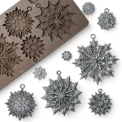 ReDesign Décor Moulds® - Silikonform - Papercraft Charms (ca 13x25cm)