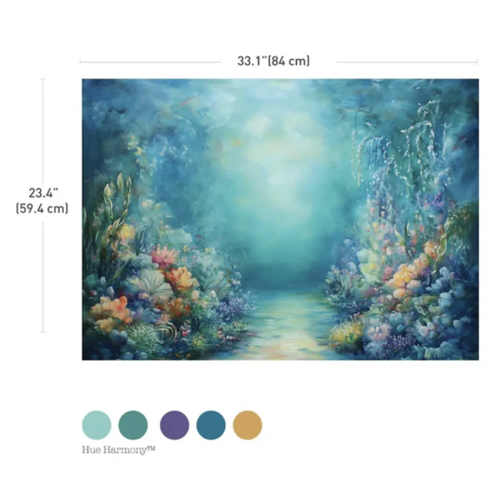 DECOUPAGE - Re Design - Decoupagepapper -  Beneath the Blue