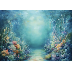 Re Design - A1 Decoupage Fiber Paper - Beneath the Blue 59x84cm