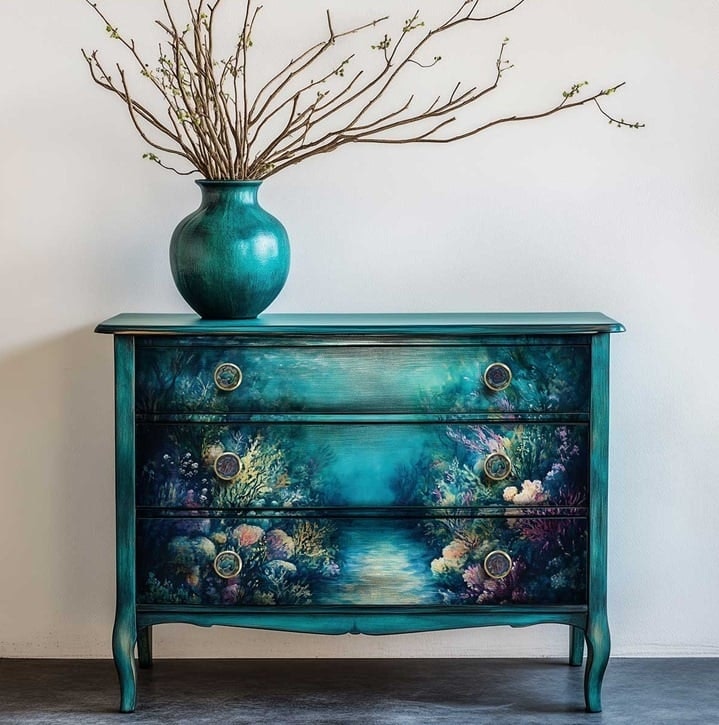 DECOUPAGE - Re Design - Decoupagepapper - Coral Dreams