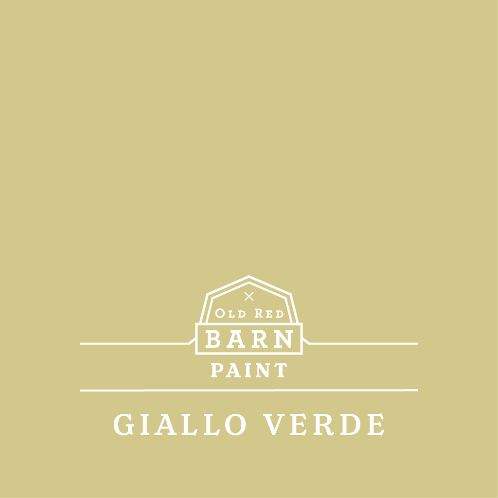 OLD RED BARN - Snickerifärg (inne/ute) - Giallo Verde
