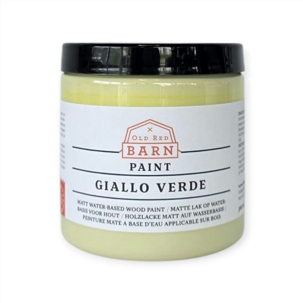OLD RED BARN - Snickerifärg (inne/ute) - Giallo Verde