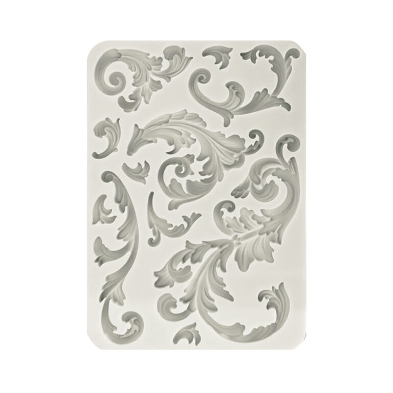 Stamperia - Silikonform - A5 (ca 14x21cm) - CORNERS & ORNAMENTS