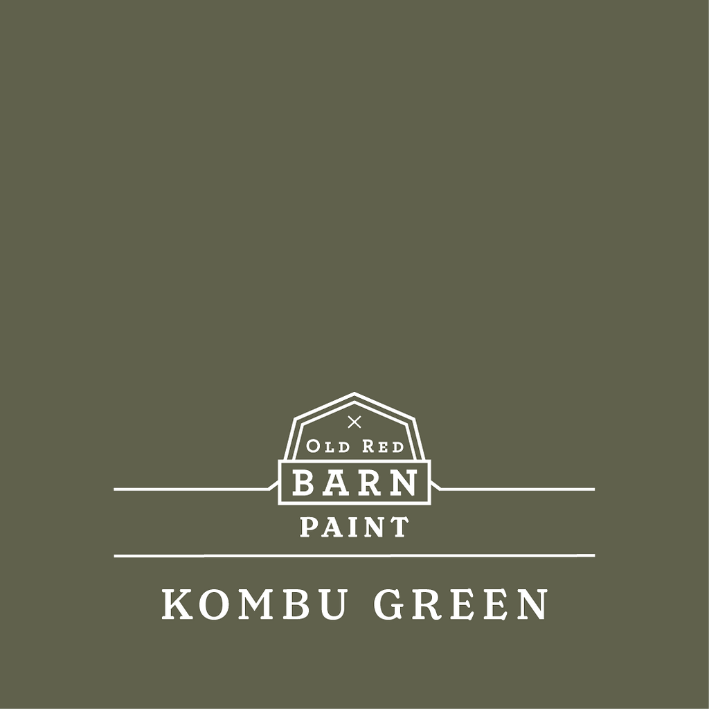 OLD RED BARN - Snickerifärg (inne/ute) - Kombu Green