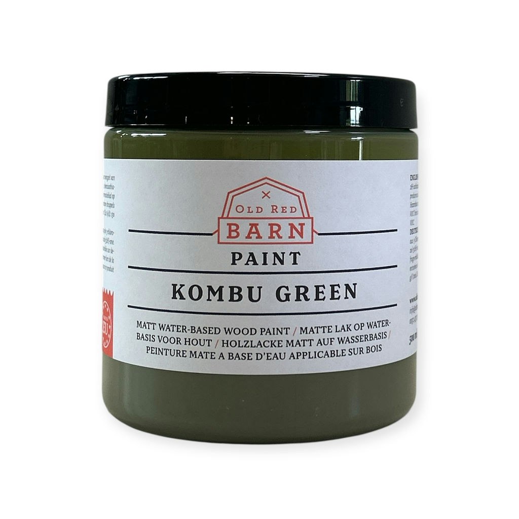OLD RED BARN - Snickerifärg (inne/ute) - Kombu Green