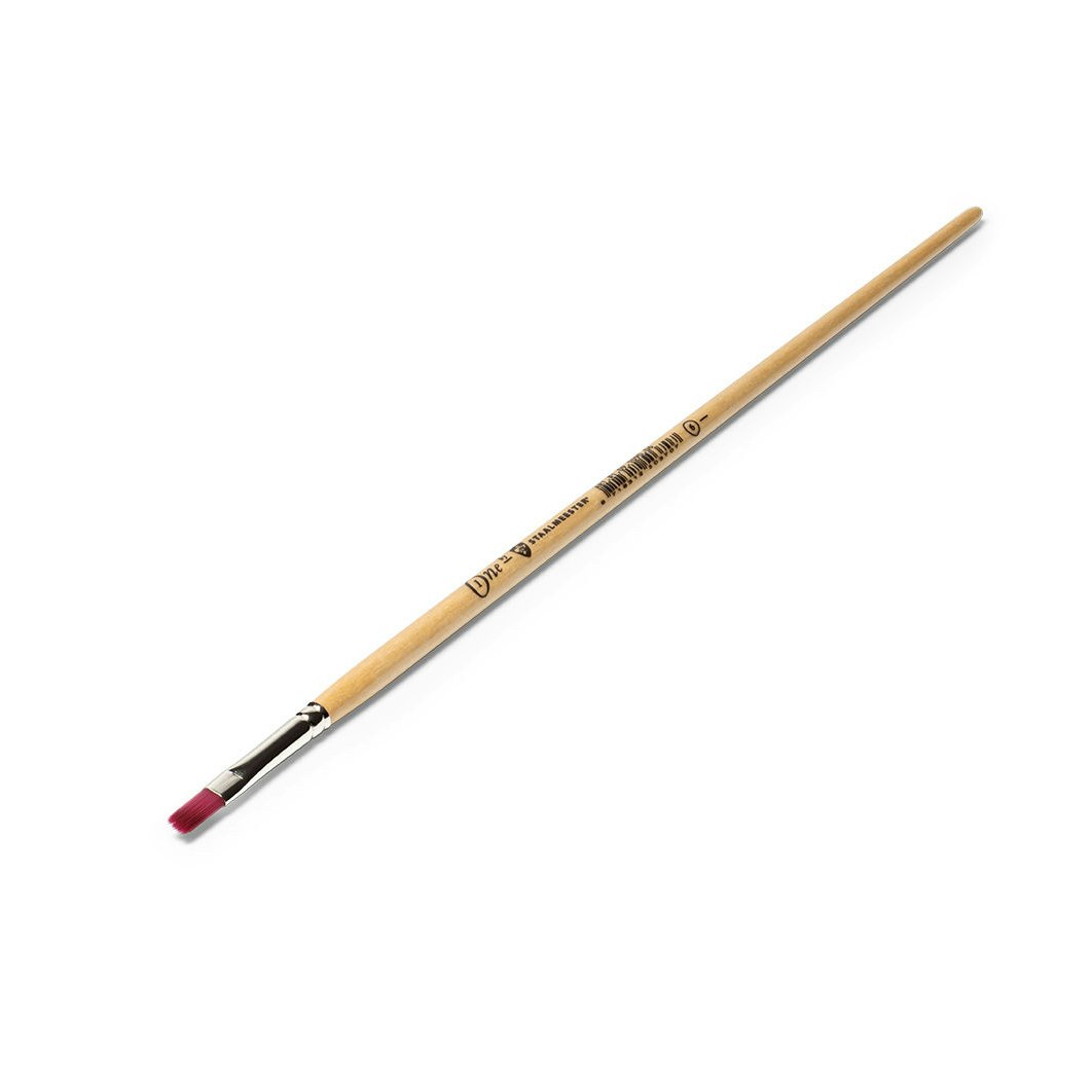 Staalmeester® The One - Artist Brush Finch - Detaljpensel platt (ca 6mm)