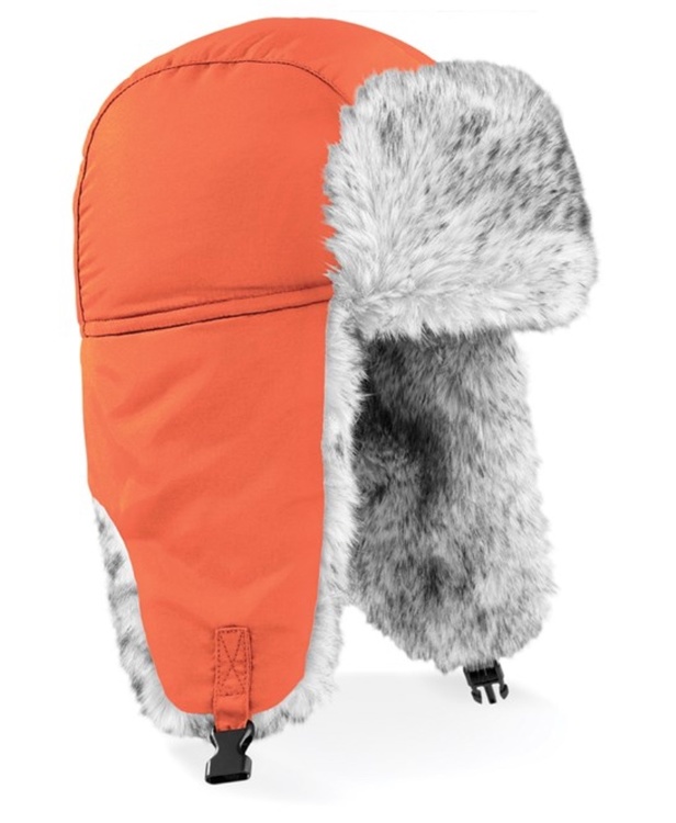 Orange Sherpa mössa