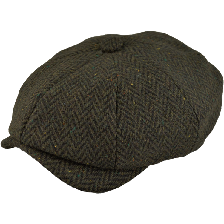 Tweed newsboy keps