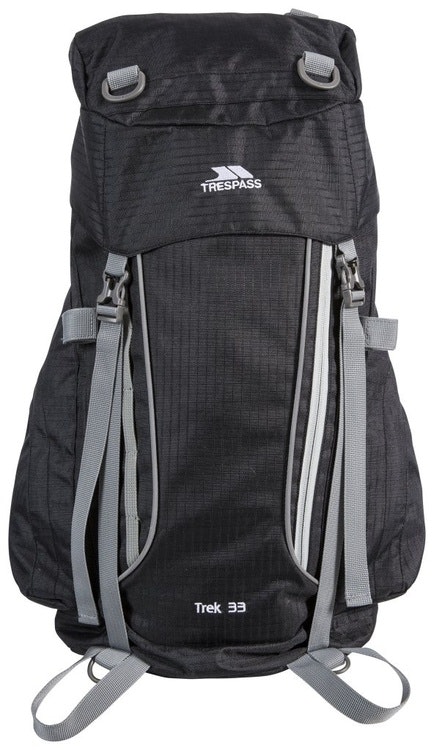 Ryggsäck Trek 33L Ash Smoke  - Trespass