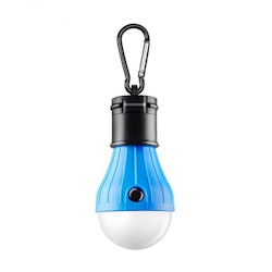 Blå Campinglampa