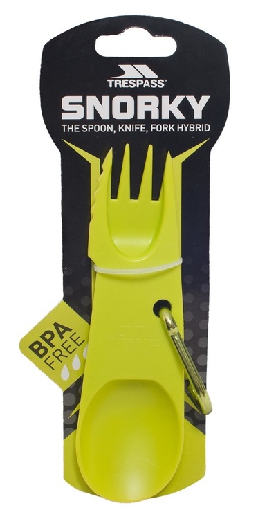 Kniv, gaffel & sked i plast - Trespass