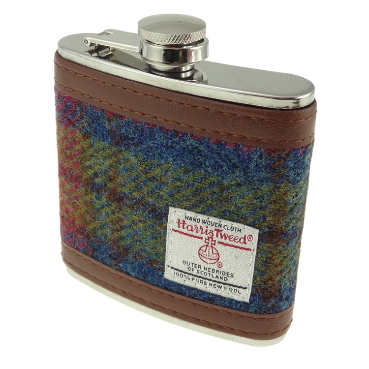 Fickplunta Harris Tweed Multi Colour Tartan