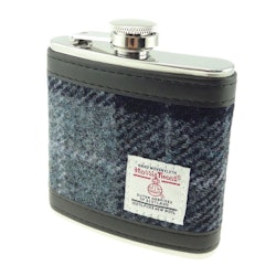 Fickplunta Harris Tweed Grey Black Tartan