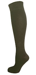 Khaki enfärgad knästrumpa - MySocks
