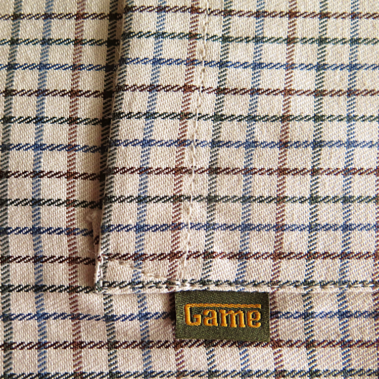 Rutig Tattersall skjorta Brown/Green - Game