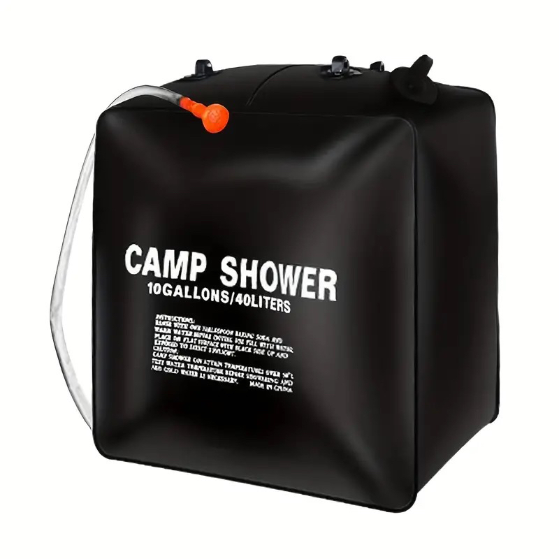 Soluppvärmd campingdusch 40 liter