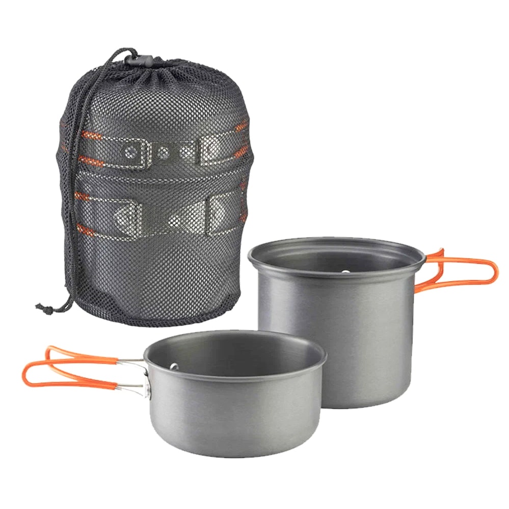 Campingkök med bestick