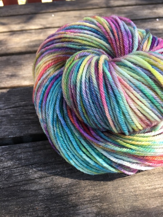 Merino Sock DK- Sweet Unicorn - Visiblewool Handfärgat ullgarn som syns