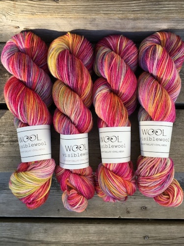 Merino Sock DK- Lipstick