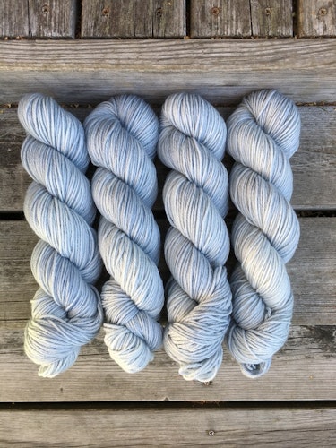 Merino Sock DK- Silvergrå