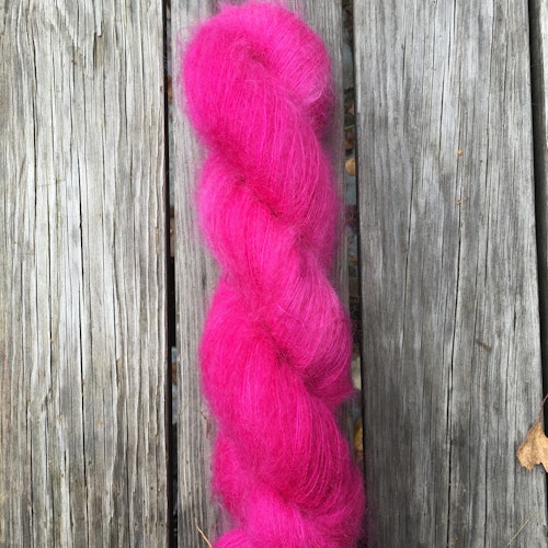 Silk Mohair Hot Pink