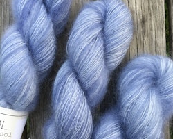 Silk Mohair Isblå