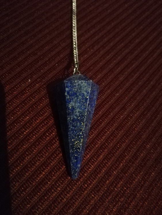 Pendel med kedja, Lapiz Lazuli