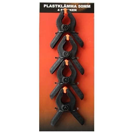 4 pack Plastklämma 50 mm