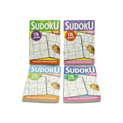 Sudoku - Fyra olika