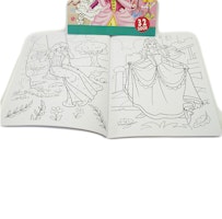 Målarbok med prinsessor