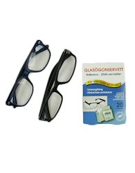 Glasögonservetter 36st Förpackningar