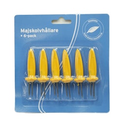 6 pack Majshållare