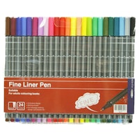 24 pack Fine liner pennor