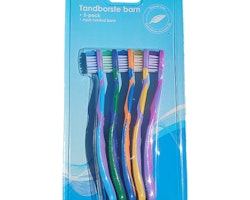 Tandborstar för Barn 5-pack