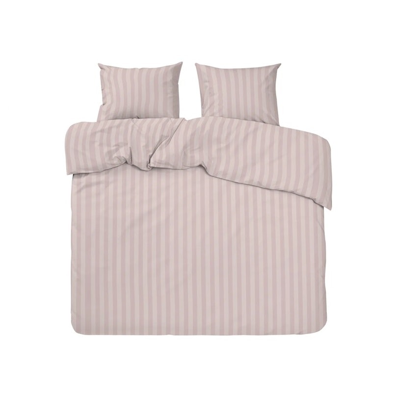 Bäddset Mirage Rosa Dubbelpåslakan + 2 Örngott