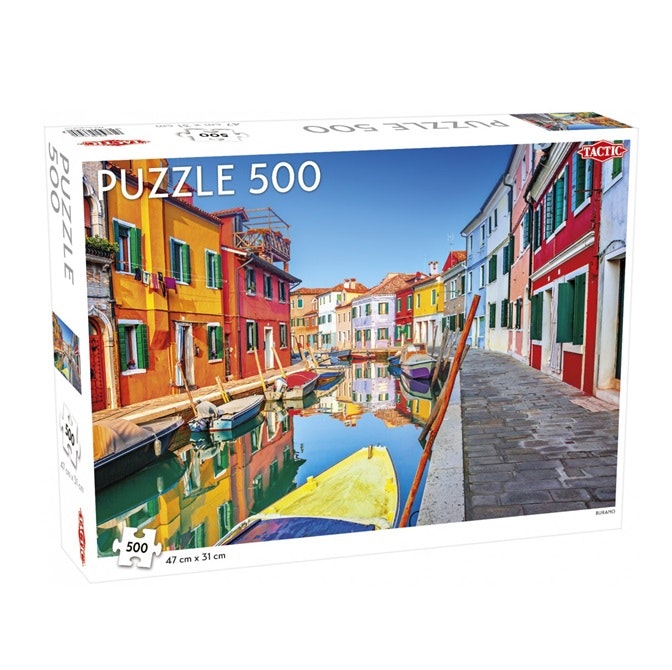 Pussel Burano Venedig Italien - 500 Bitar