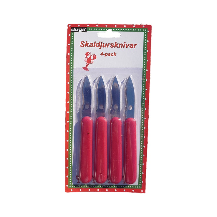 Skaldjurskniv 4 pack