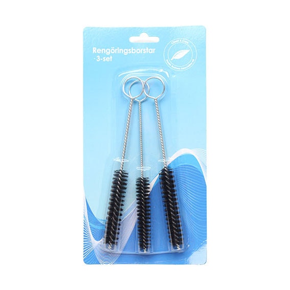 Rengöringsborste 3 pack