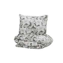 Bäddset Hommedal Grön 100% Bomull/satin