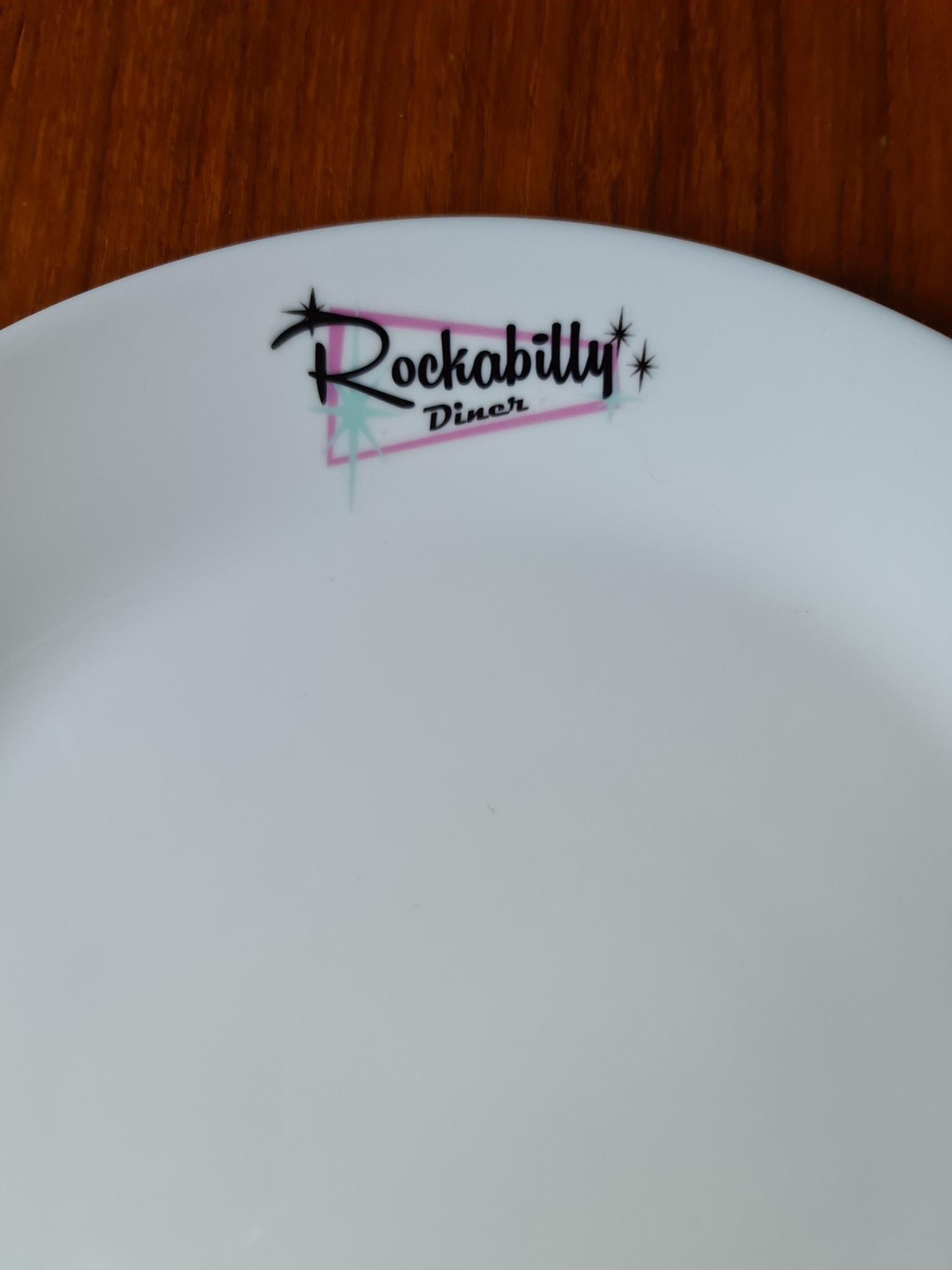 Tallrik "Rockabilly Diner"