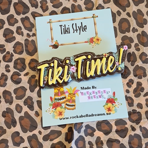 Brosch "Tiki Time"